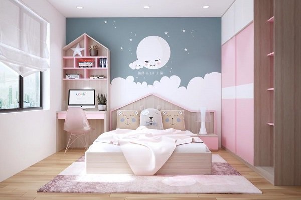 Sự Cẩn Thận Và Chú Ý Khi Sử Dụng Giấy Dán Tường Trang Trí Phòng Cho Trẻ Em