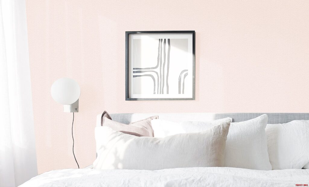 Trang trí phòng ngủ với giấy dán tường tone pastel